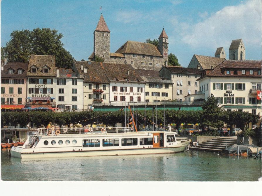 Cartes postales: Rapperswil 1983 mit Bahnstempel – D'occasion à Bürglen TG par StampGraf