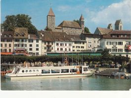 Rapperswil 1983 mit Bahnstempel