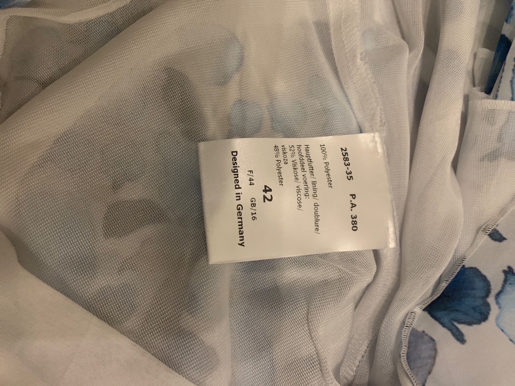 Camicette: Neue Bluse von Sommer Mann 42und 44 – Nuovo e nell'imballaggio originale da Lausen venduto da tiguan07 5