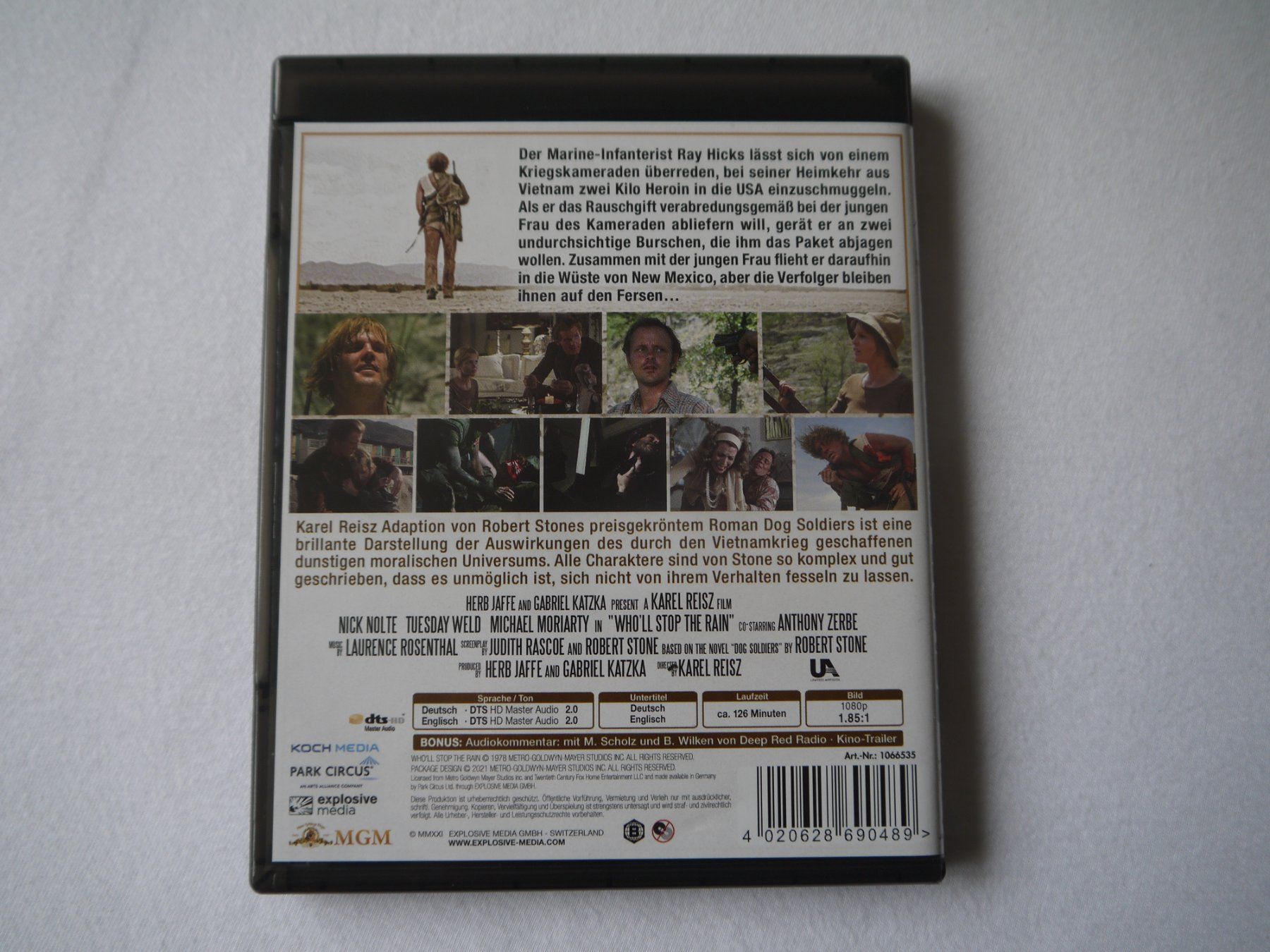 Tous les DVDs: DRECKIGE HUNDE(1978) - Nick Nolte – D'occasion à Hagendorn par Blaf 1
