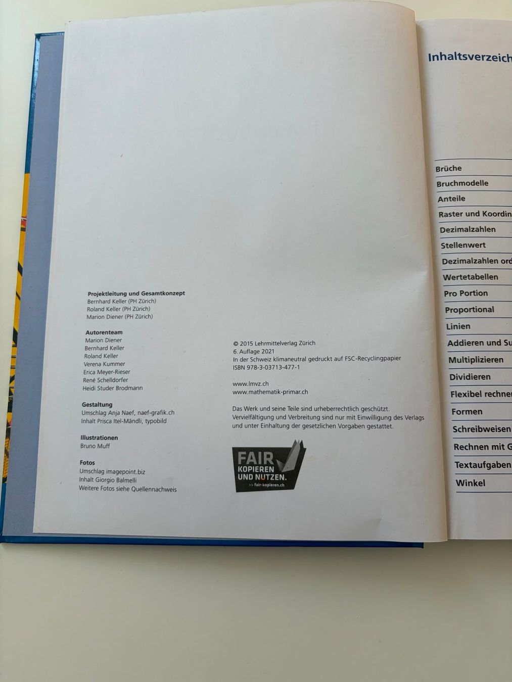 Bücher: Themenbuch Primarstufe Mathematik 5 – Gebraucht aus Bottighofen von Natuls 1