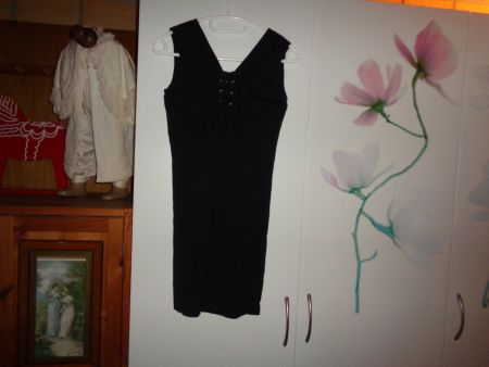 *** Gerades Kleid *** Chicoree / Schnürung ab 1.00