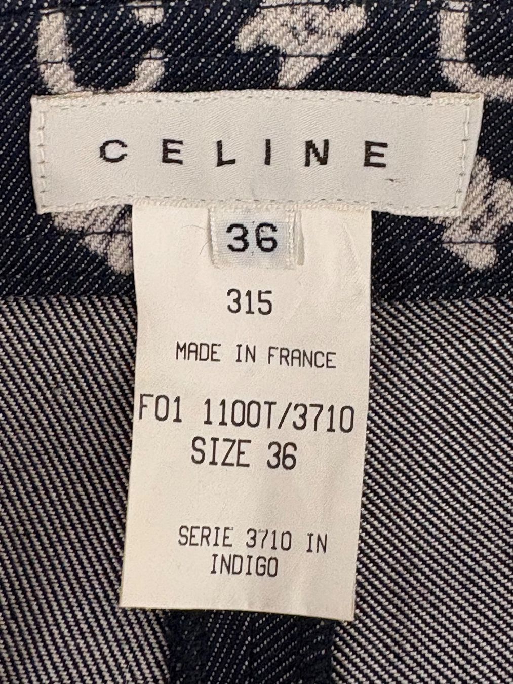 Celine Pantaloni: Celine Mini Shorts Grösse 34 denim schwarz Monogram – Nuovo (secondo la descrizione) da Regensdorf venduto da secondchancefashion 2