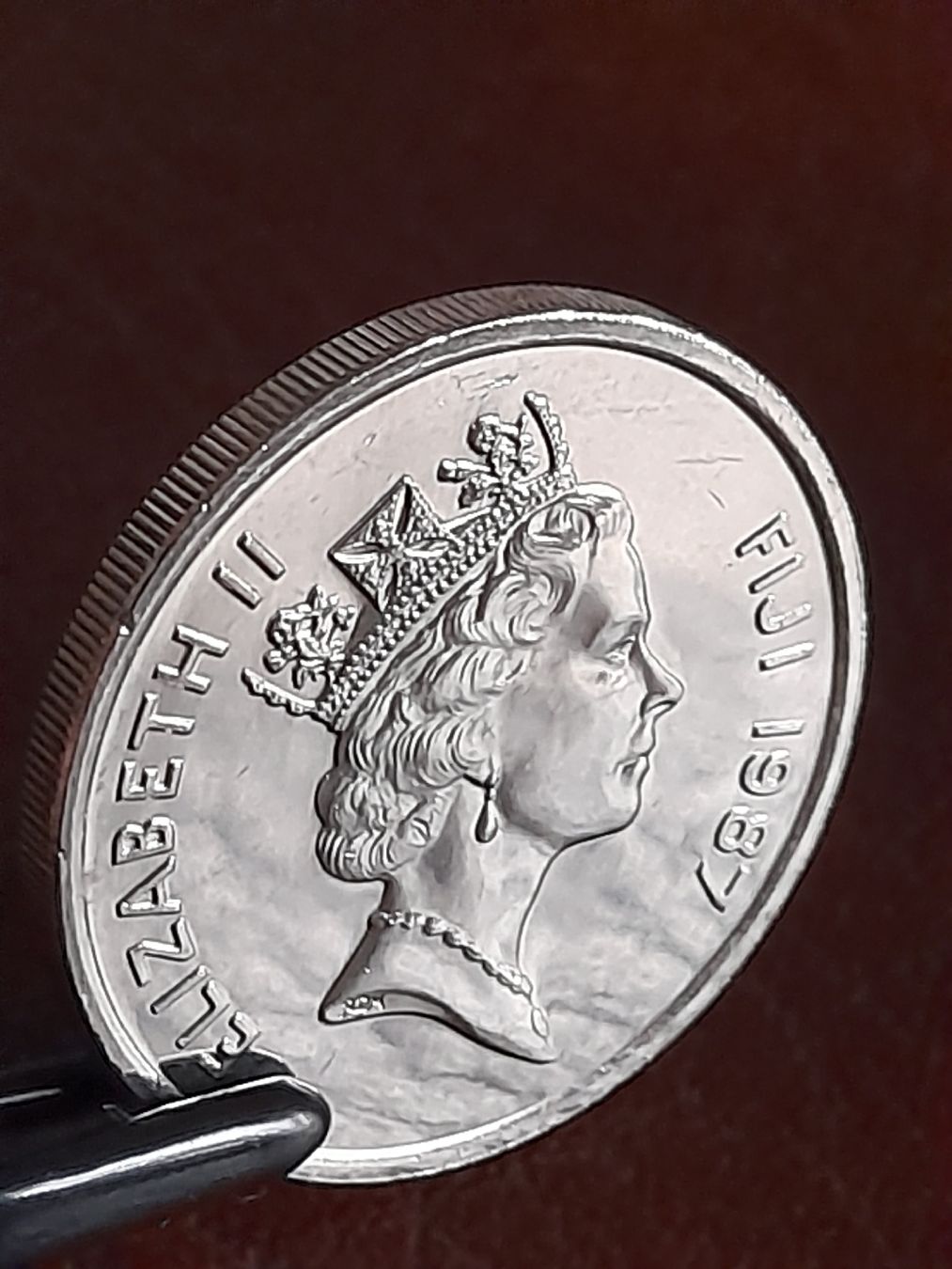Tutti le monete: 5 Cent 1987 Fidschi "Elisabeth II"  – Usato da Basel venduto da Basel_20 4