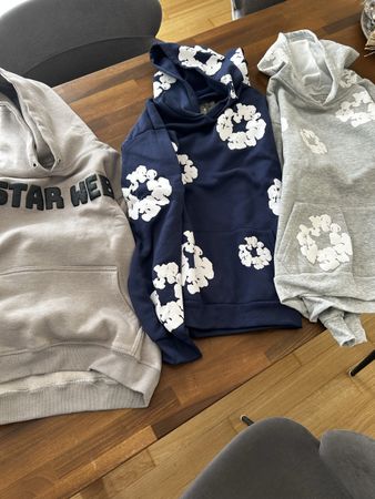 3er Set Teenie Jungs Kapuzen Hoodies Pullover Gr. S/M