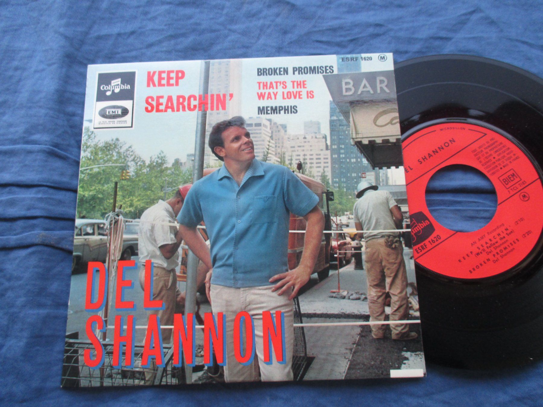 Dischi in vinile: Del Shannon EP Keep Searchin' – Usato da Colombier NE venduto da Nevenma
