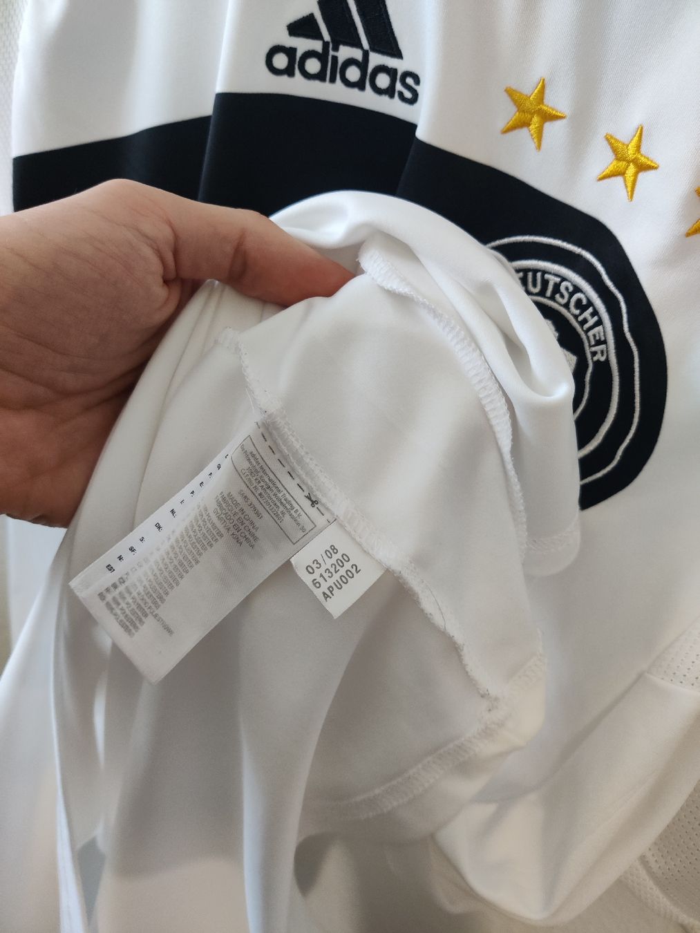 Adidas Canottiere & Pantaloni: Deutschland 2008 (L) – Usato da Basel venduto da Ringolero 3