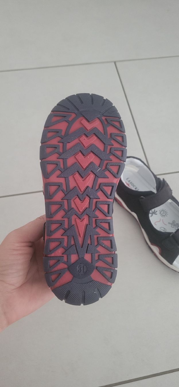 Scarpe per ragazzi: Neue Leder Sandalen Gr 31 – Nuovo e nell'imballaggio originale da Thierachern venduto da Anastasia123 2