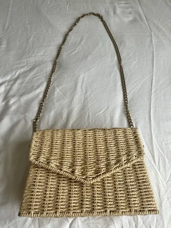 Chic Raffia Bag Summer Beach Straw Shoulder Bag Handbag