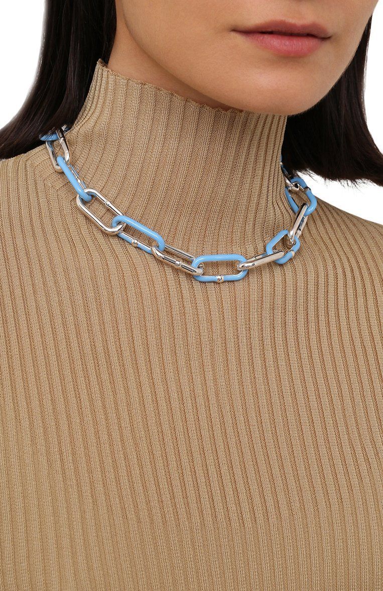 Bottega Veneta Ketten: New silver necklace Bottega Veneta – Neu und originalverpackt aus Lugano von juledo 4