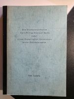 Die Orchestersinfonien Carl Philipp Emanuel Bach's - 1968