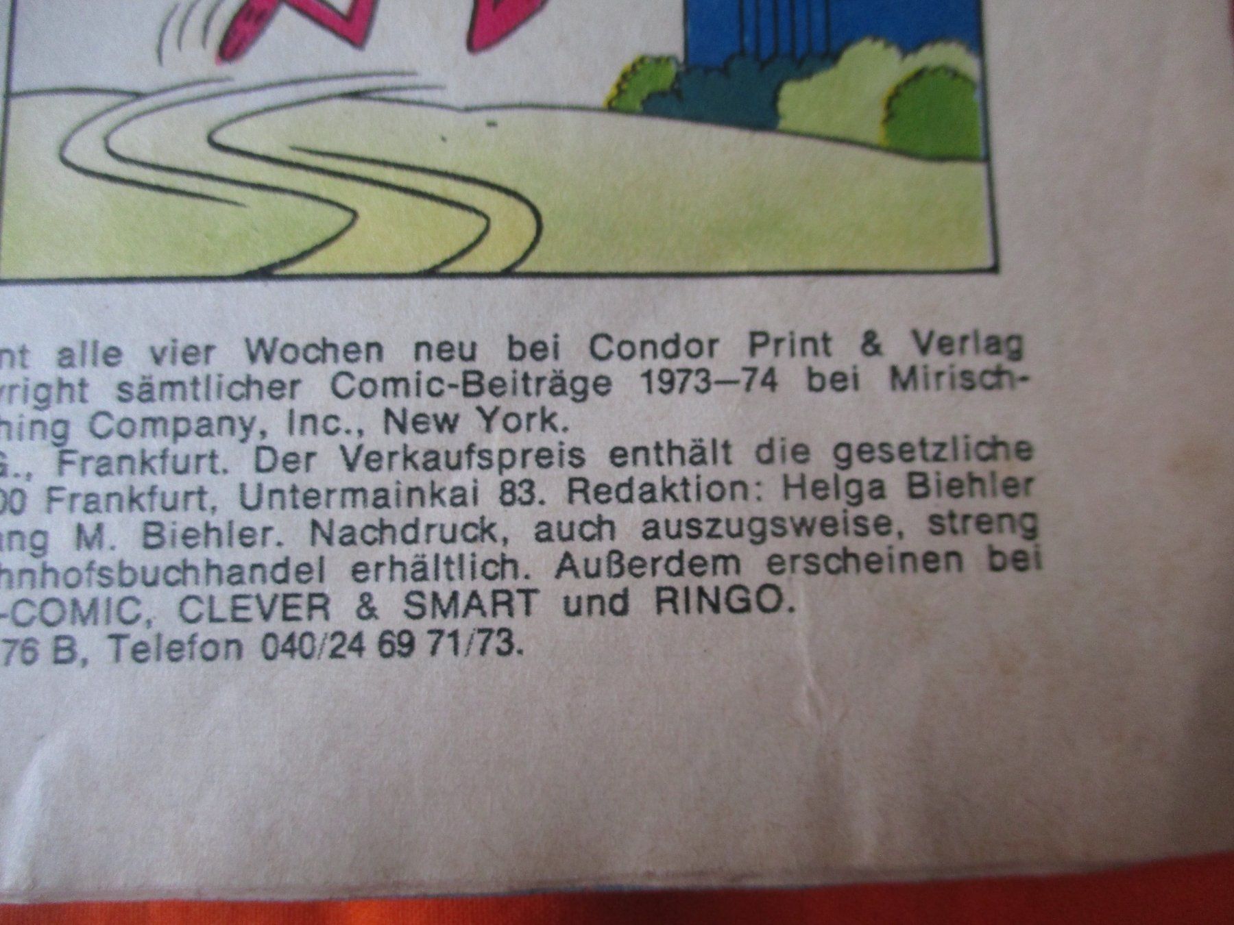 Fumetti: Comic der rosarote Panther Nr.11 – Usato da Birsfelden venduto da alles-muss-raus 1