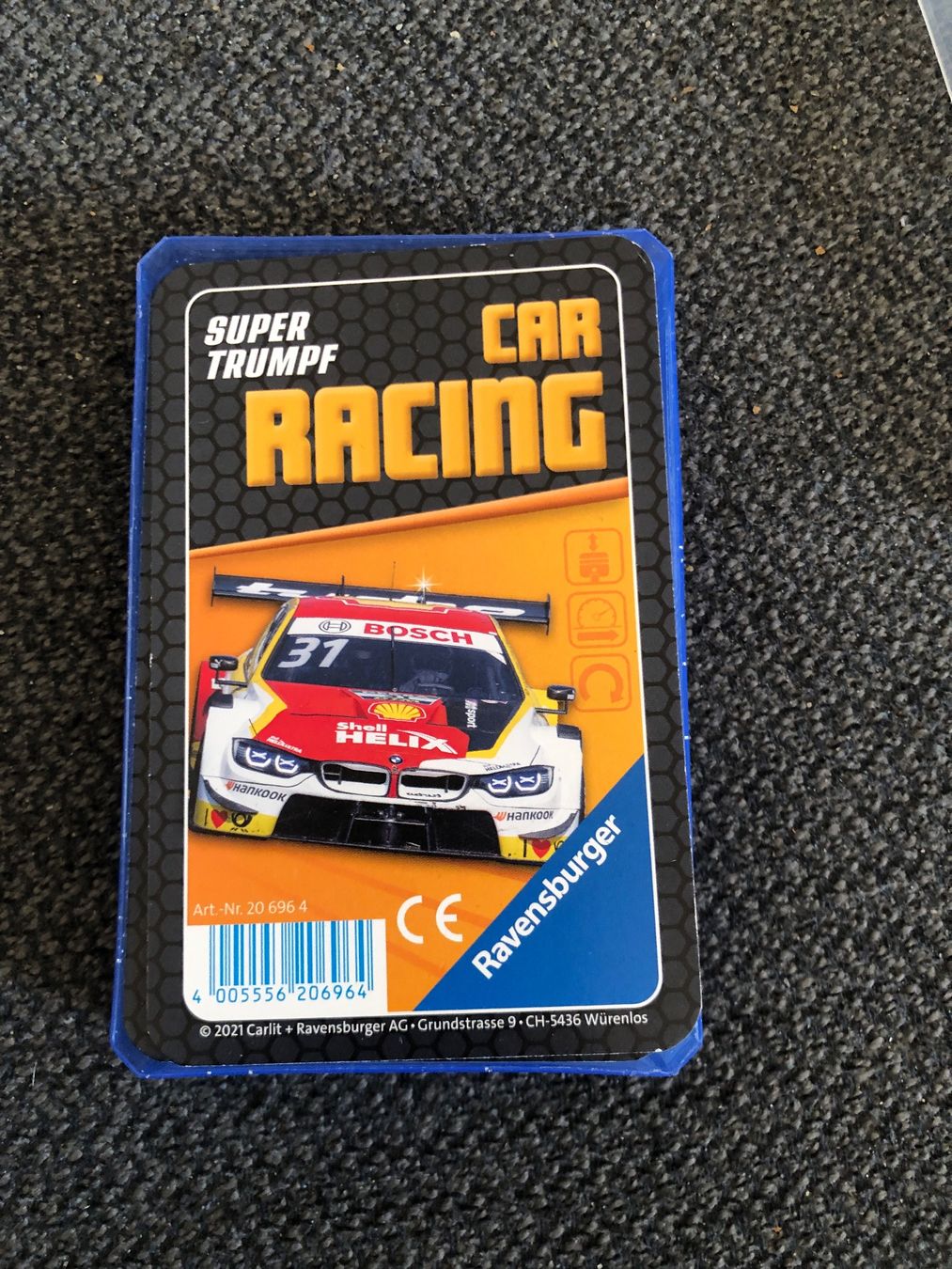 Ravensburger Giochi: QUARTETT SPIEL RACING CAR  AUTO – Usato da basel venduto da Lastcall