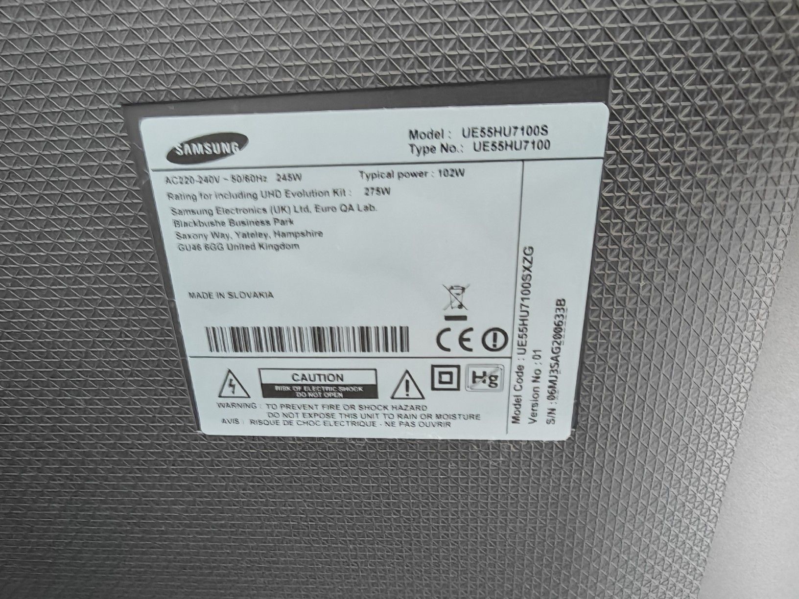 Samsung Televisori: Samsung curved TV – Usato da Oberweningen venduto da Smeier1 3