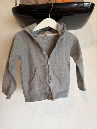 Gray Label Hooded Cardigan Grey Size 3-4 Years