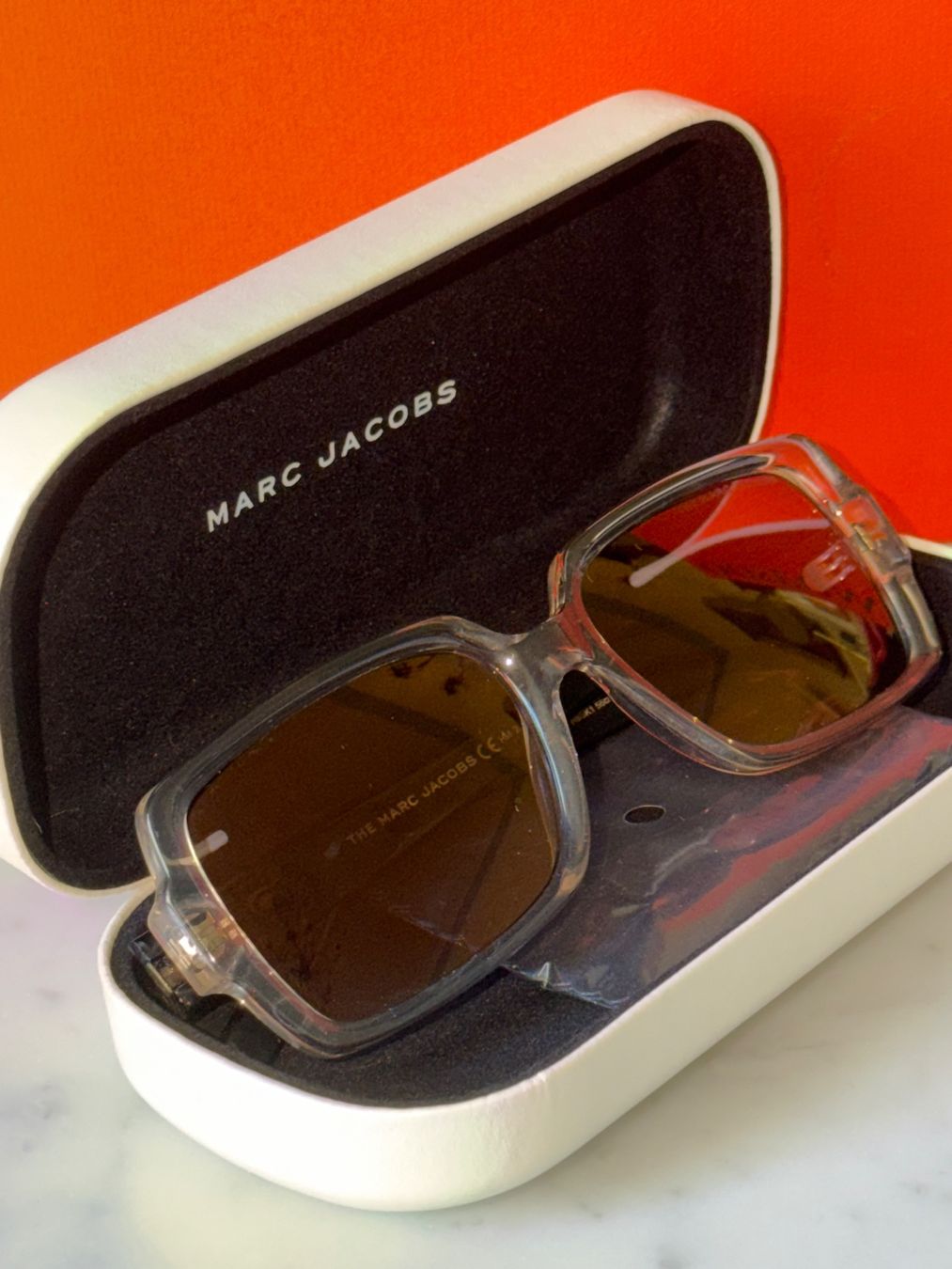 Marc Jacobs Occhiali & Lenti: Marc Jacobs Sonnenbrille, grau,Top Zustand! – Usato da Basel venduto da Blausara707 7