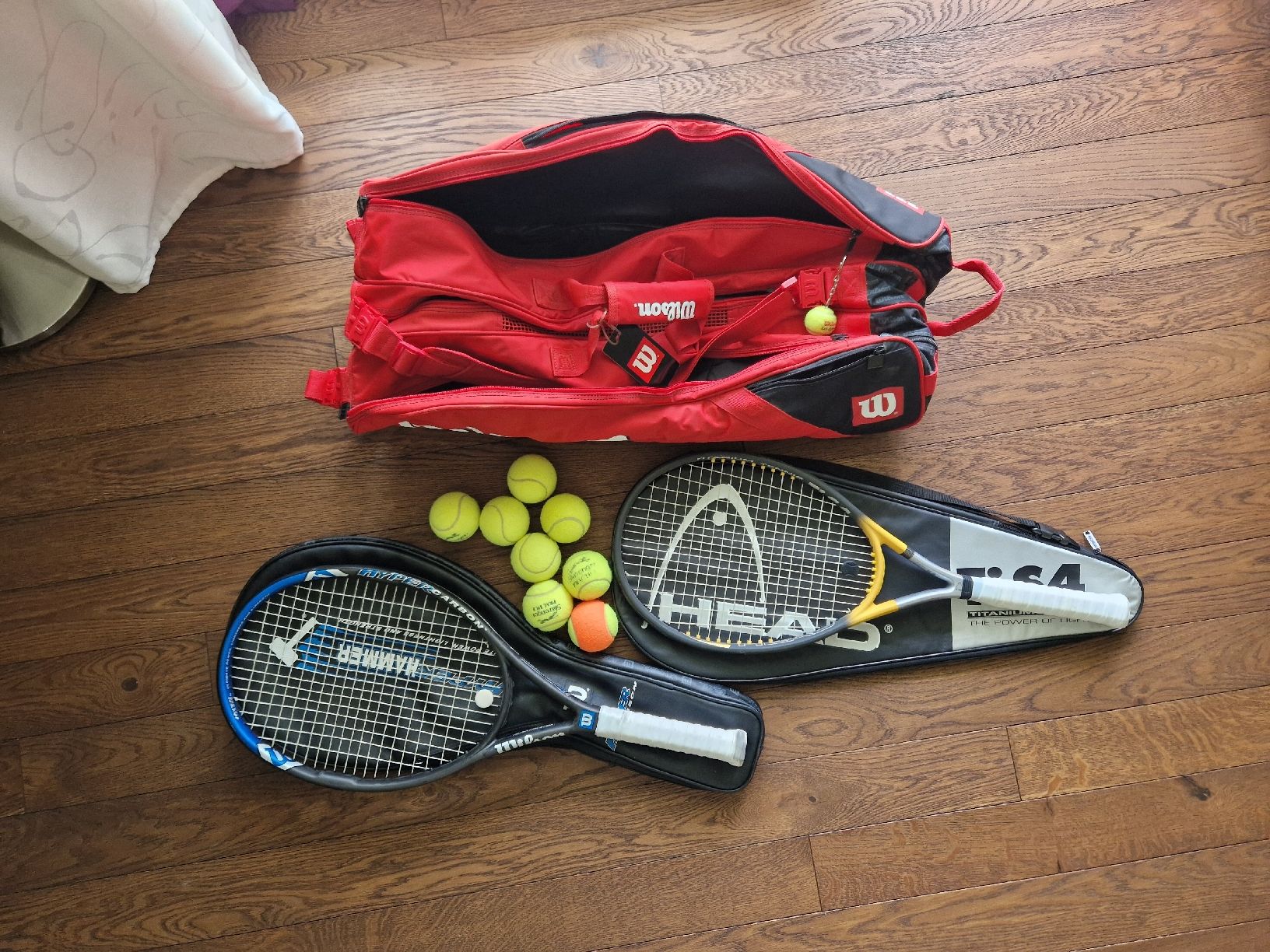 Tiragraffi: Tennis-Set, Wilson & Head & Tennistasche – Usato da Rickenbach-Sulz venduto da Bacardibabe 1