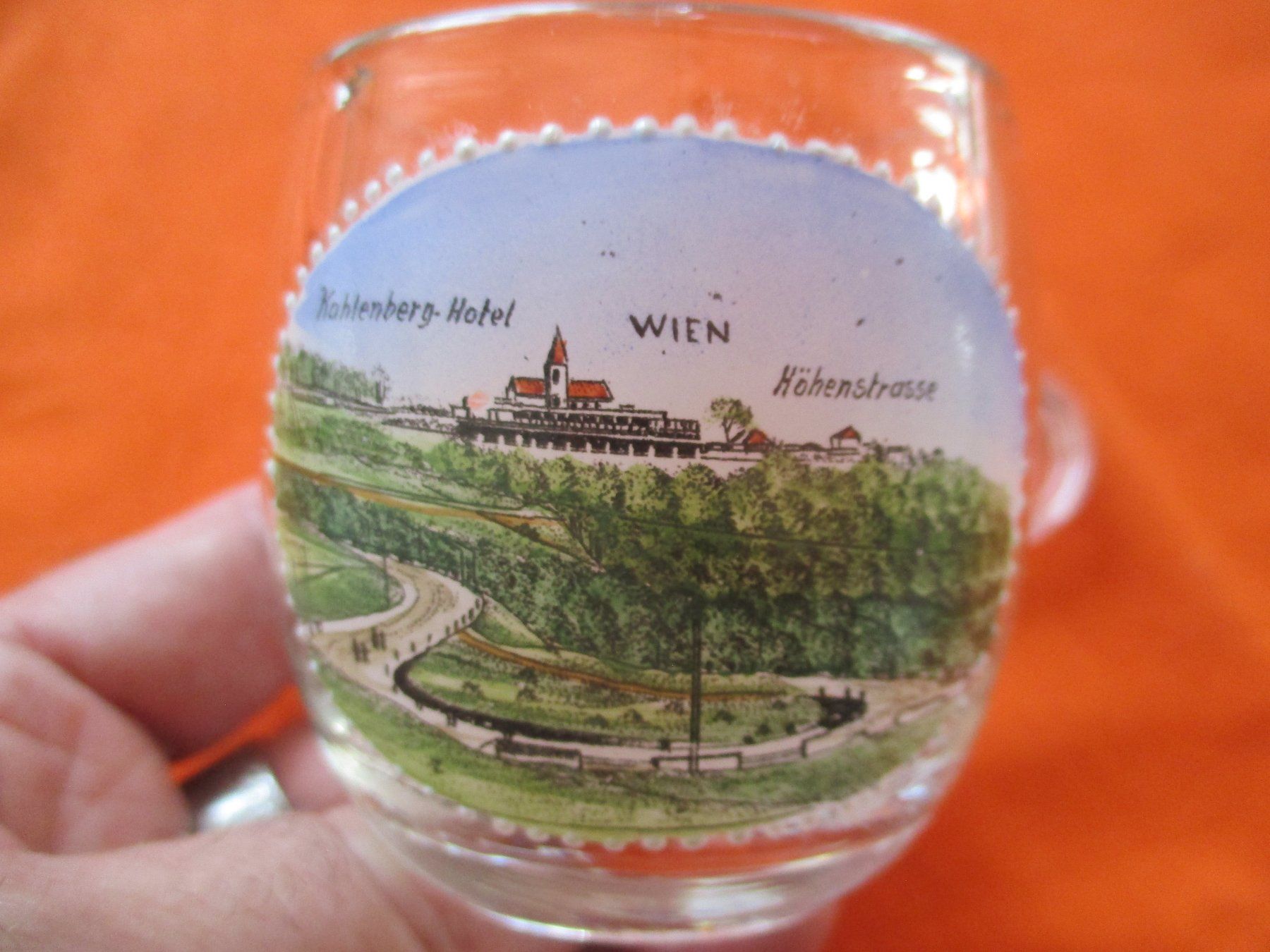 Bicchieri: Souvenir Glas Wien – Usato da Birsfelden venduto da alles-muss-raus