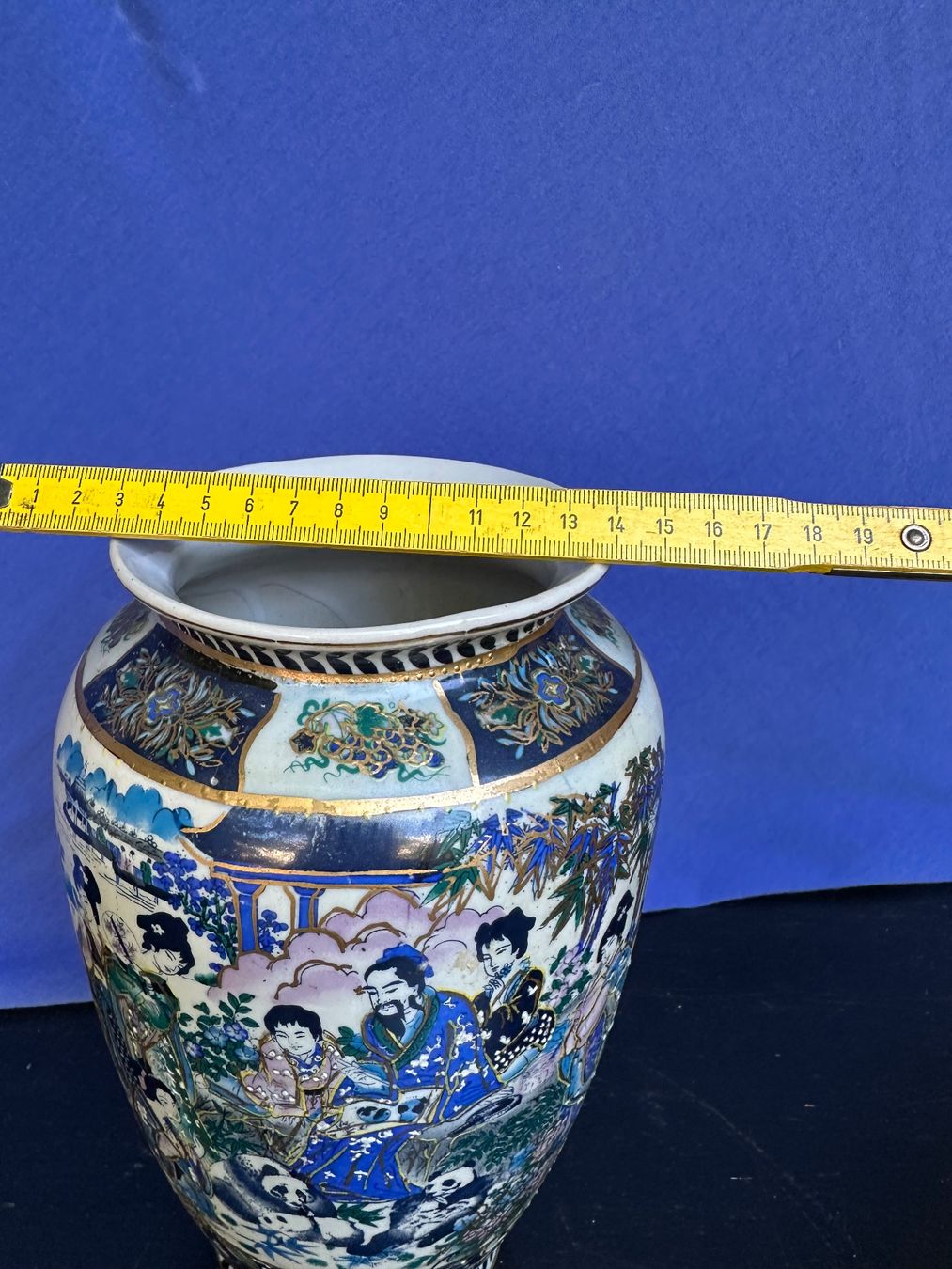 Vasi & Recipienti: Vase Chinois Décor Traditionnel et Élégant – Usato da Lausanne venduto da artnouveau04 3