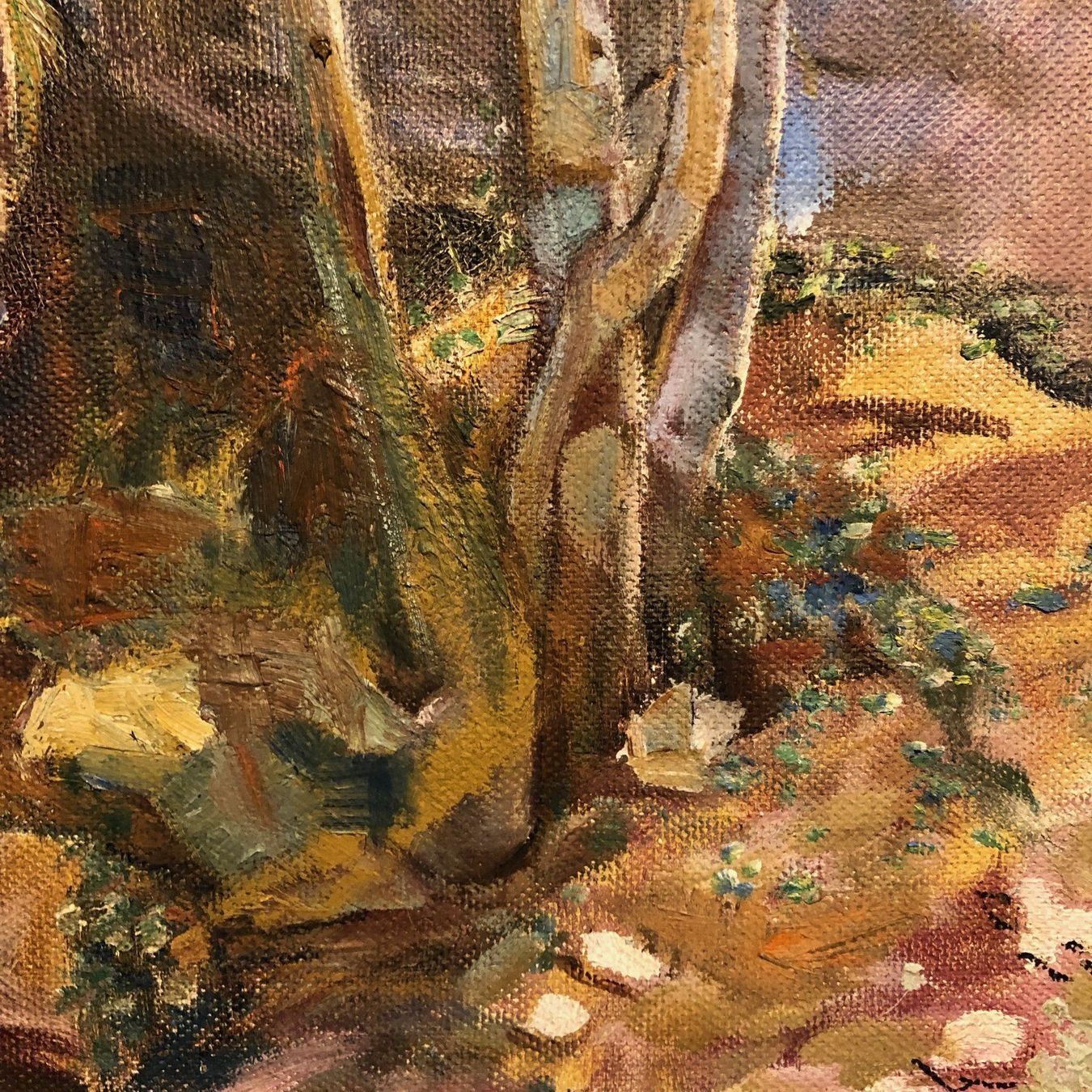 Tableaux: Baum im Walde – D'occasion à Röschenz par Sharjah 1
