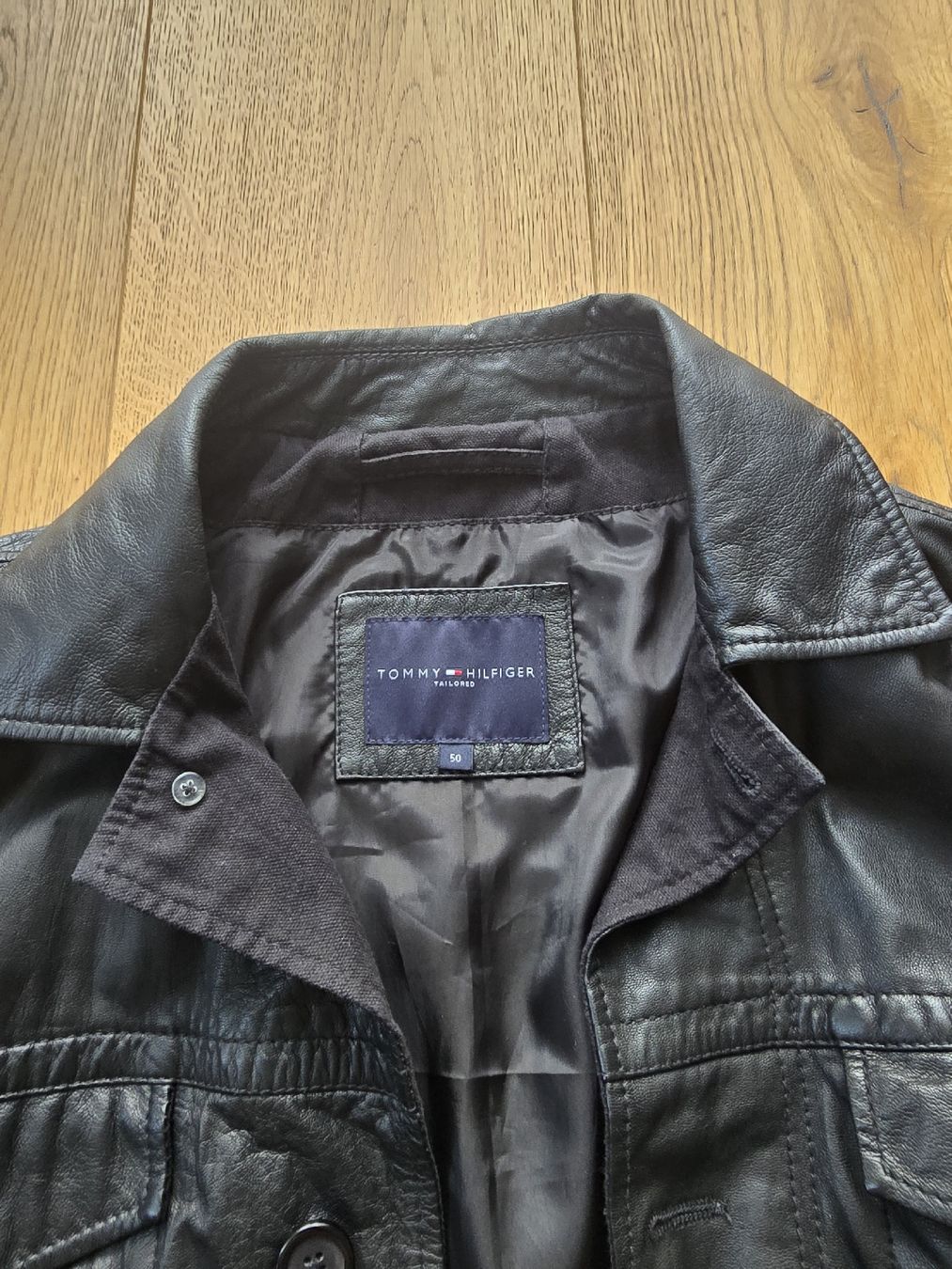 Tommy Hilfiger Jacken: Tommy Hilfiger Lederjacke  – Gebraucht aus Niederbuchsiten von SabineW03 1