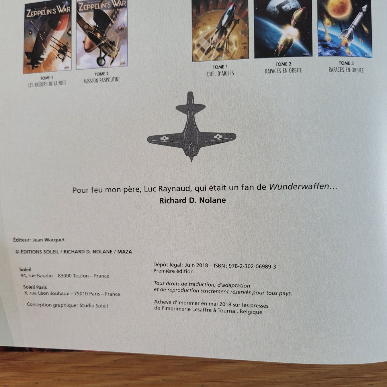 Comics: BD EO Wunderwaffen 13. Tokyo, Bombe A – Gebraucht aus Biel/Bienne von Destockweb 2