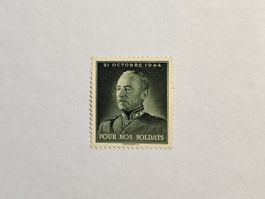 General Guisan Briefmarke 21.Oktober 1944 | POUR NOS SOLDATS