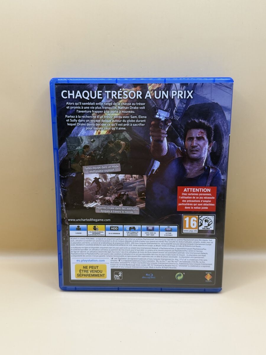 Giochi: Uncharted 4 PS4 – Usato da Genève venduto da sho_67qj 1