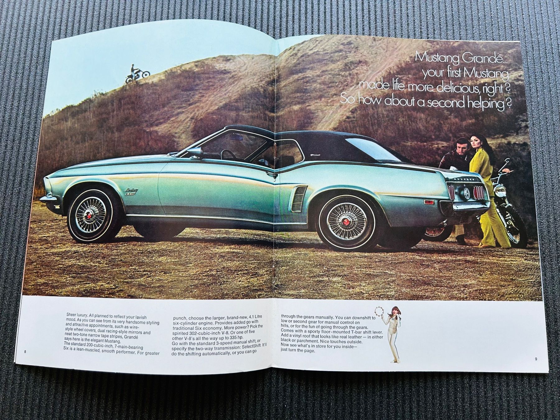 Ford Documenti: Ford Mustang Original Brochure 1969 – Usato da Herrliberg venduto da surfcafe 5