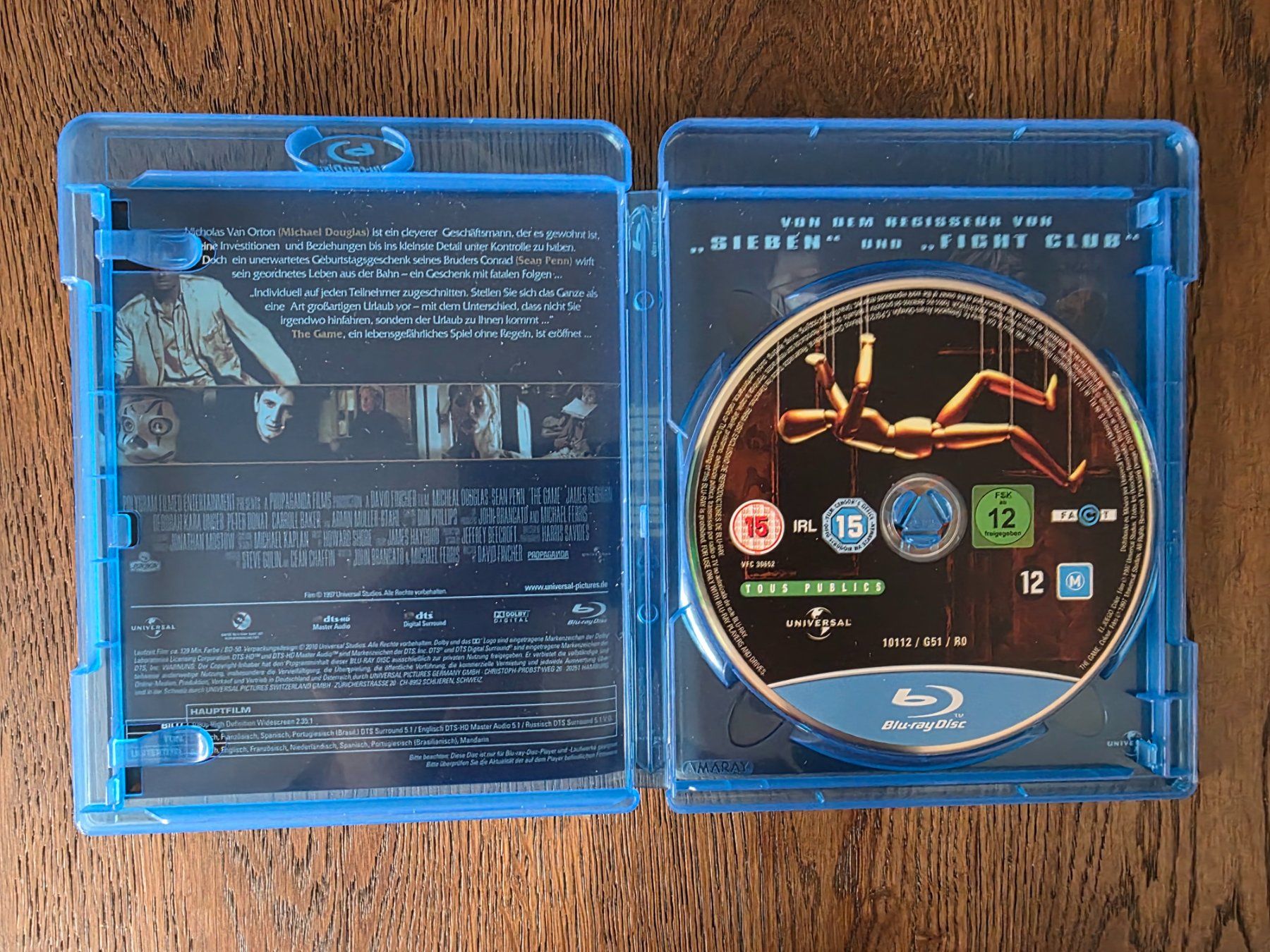 Tutti i DVDs: The Game (Blu-ray) – Usato da Dübendorf venduto da Neidhart 2