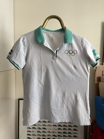 Polo blanc Anta - Jeux Olympiques de la Jeunesse, Size L