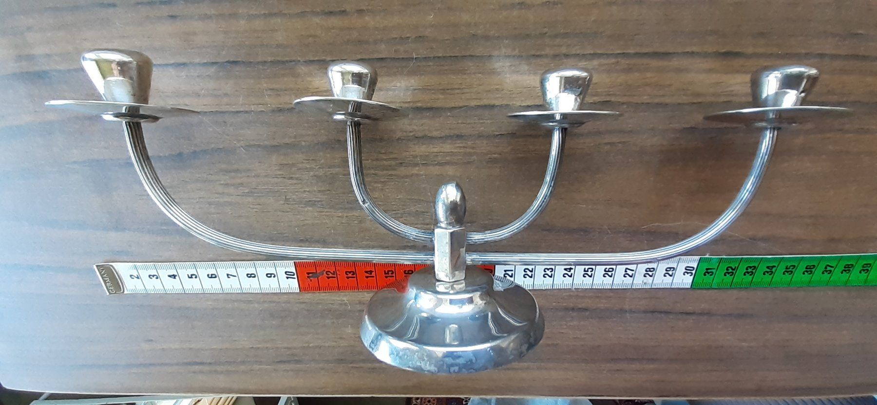 Portacandele: Kerzenhalter Silber antik – Usato da Mörschwil venduto da antiksalon21 8