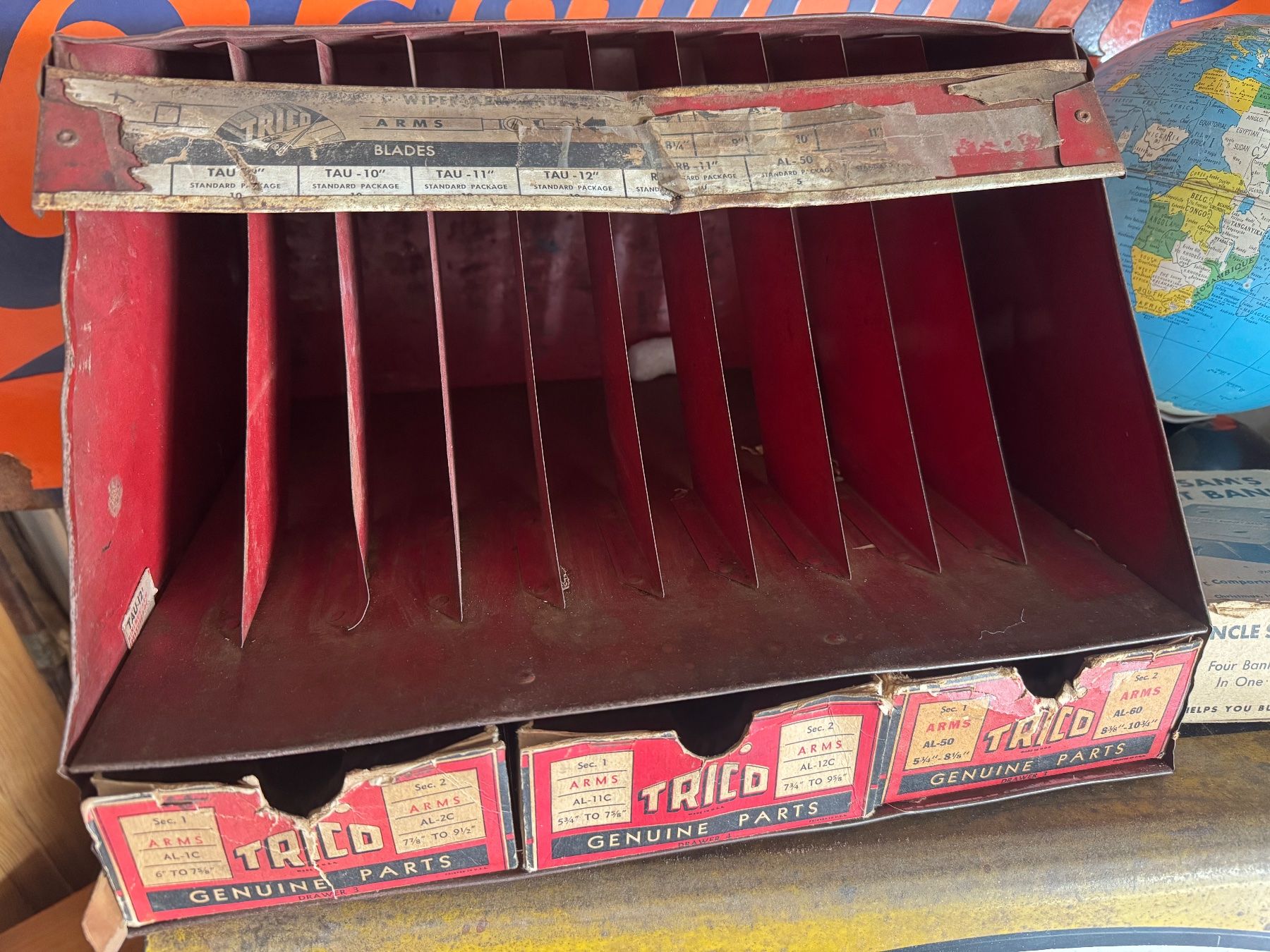Schilder: ALTE METALL DISPLAY ORIGINAL UM 1950 SELTEN – Gebraucht aus Balterswil von MR_FEELGOOD 3