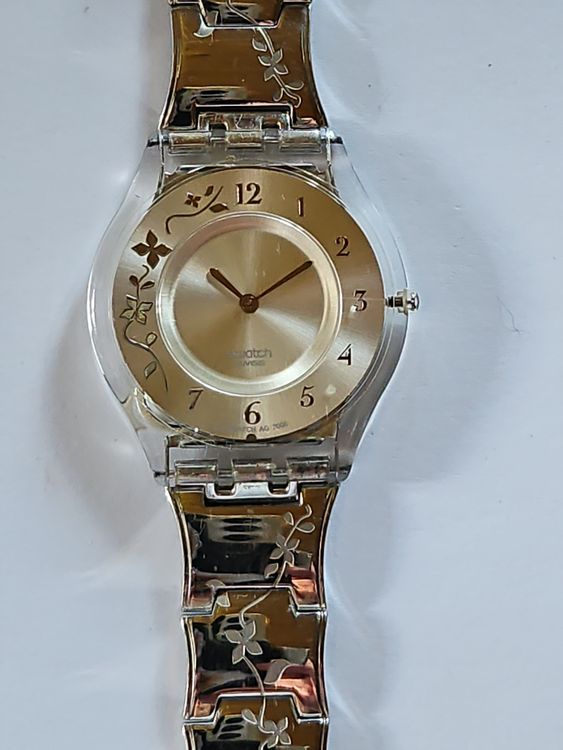 Swatch Orologi: Swatch Damen Armbanduhr – Usato da Herznach venduto da and_f5zl