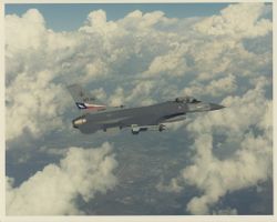 Pressefoto F-16A Air National Guard USAF  Kodak Fotopapier