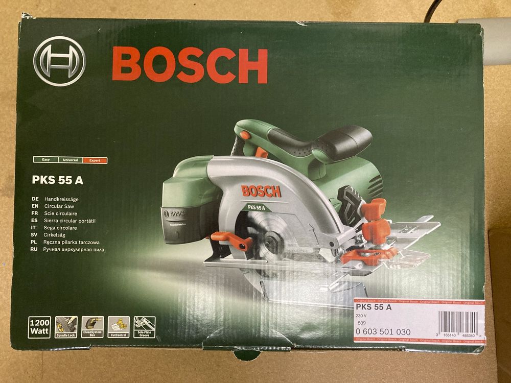Kreissäge BOSCH PKS 55 A | Kaufen auf Ricardo
