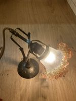 Tischlampe Bag Turgi, Drehschalter, Cloche, Textilkabel