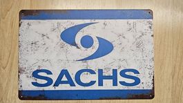 Schönes Sachs Blechschild