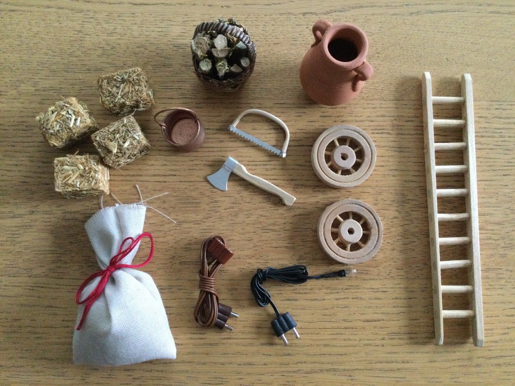 Tutte le decorazioni: Weihnachtskrippen- Set 13tlg. neu 60% Rabatt – Nuovo (secondo la descrizione) da Aarwangen venduto da hescho54