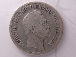 2 Mark Hessen 1877 H – Ludwig III. – J.66 – VZ – 22’350 Ex.