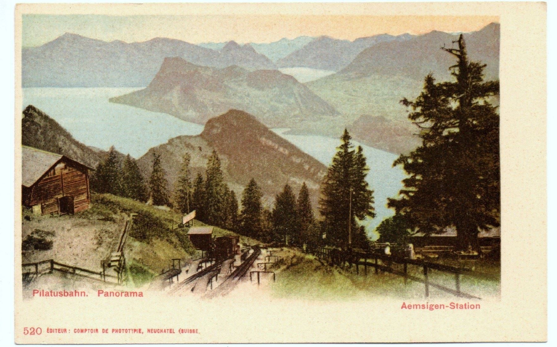 Cartes postales: PILATUSBAHN Aemsigen-Station 1900 – Neuf (Voir description) à Jona par philajona