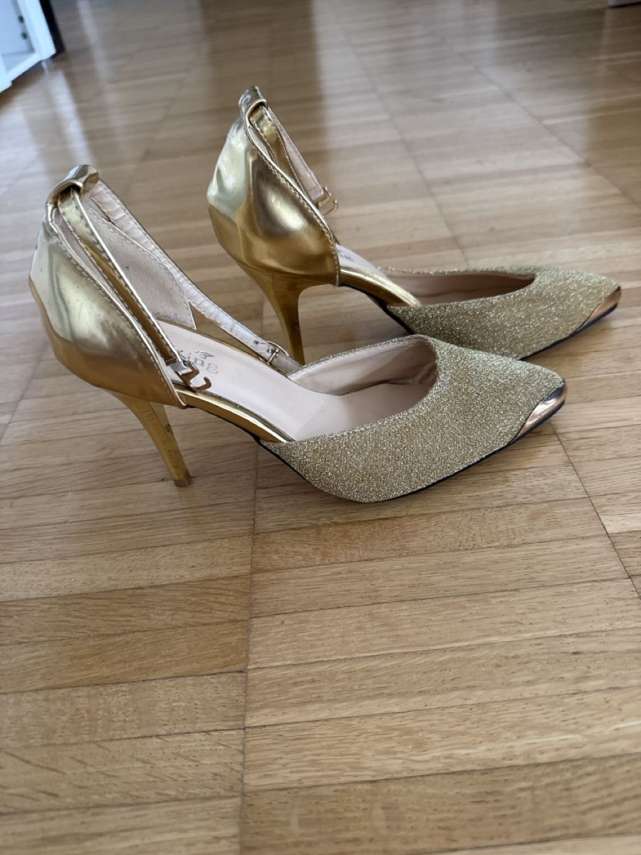 Scarpe da donna: Damen High Heels gold – Nuovo (secondo la descrizione) da Oensingen venduto da SPV9182 1