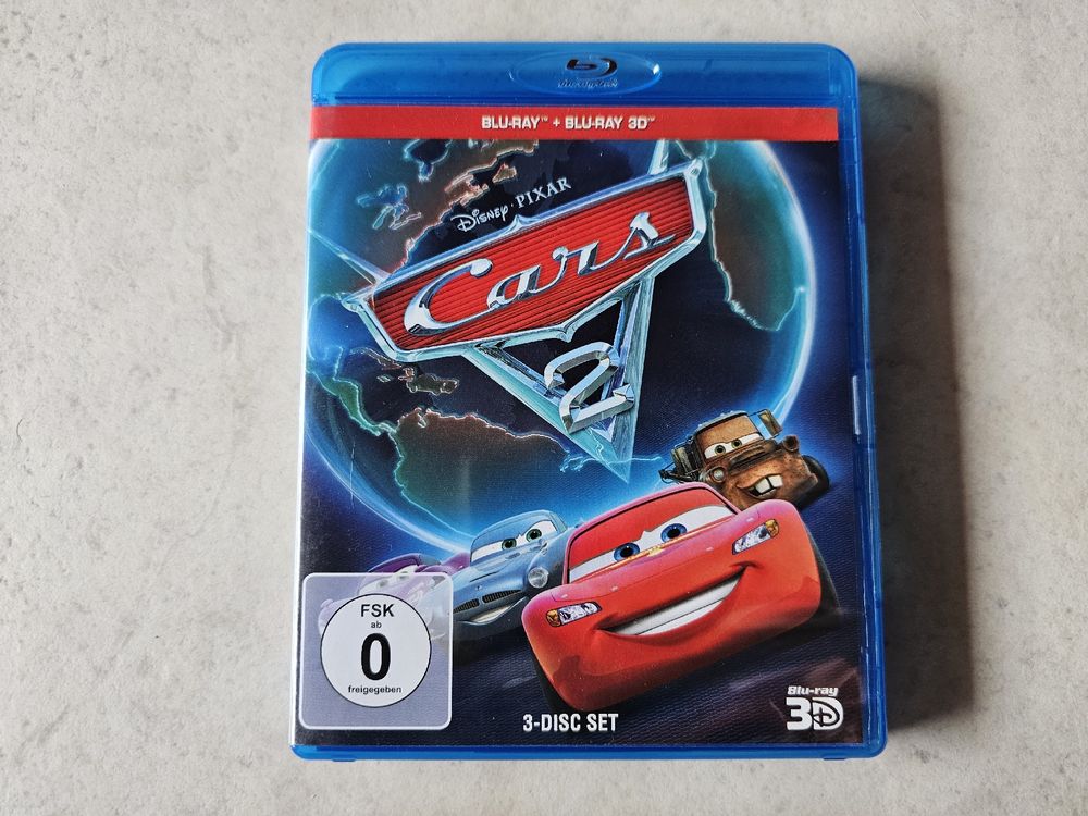 Cars 2 - 3 Disc Set / Bluray (Gebraucht) in Schneisingen für CHF 2.5 ...
