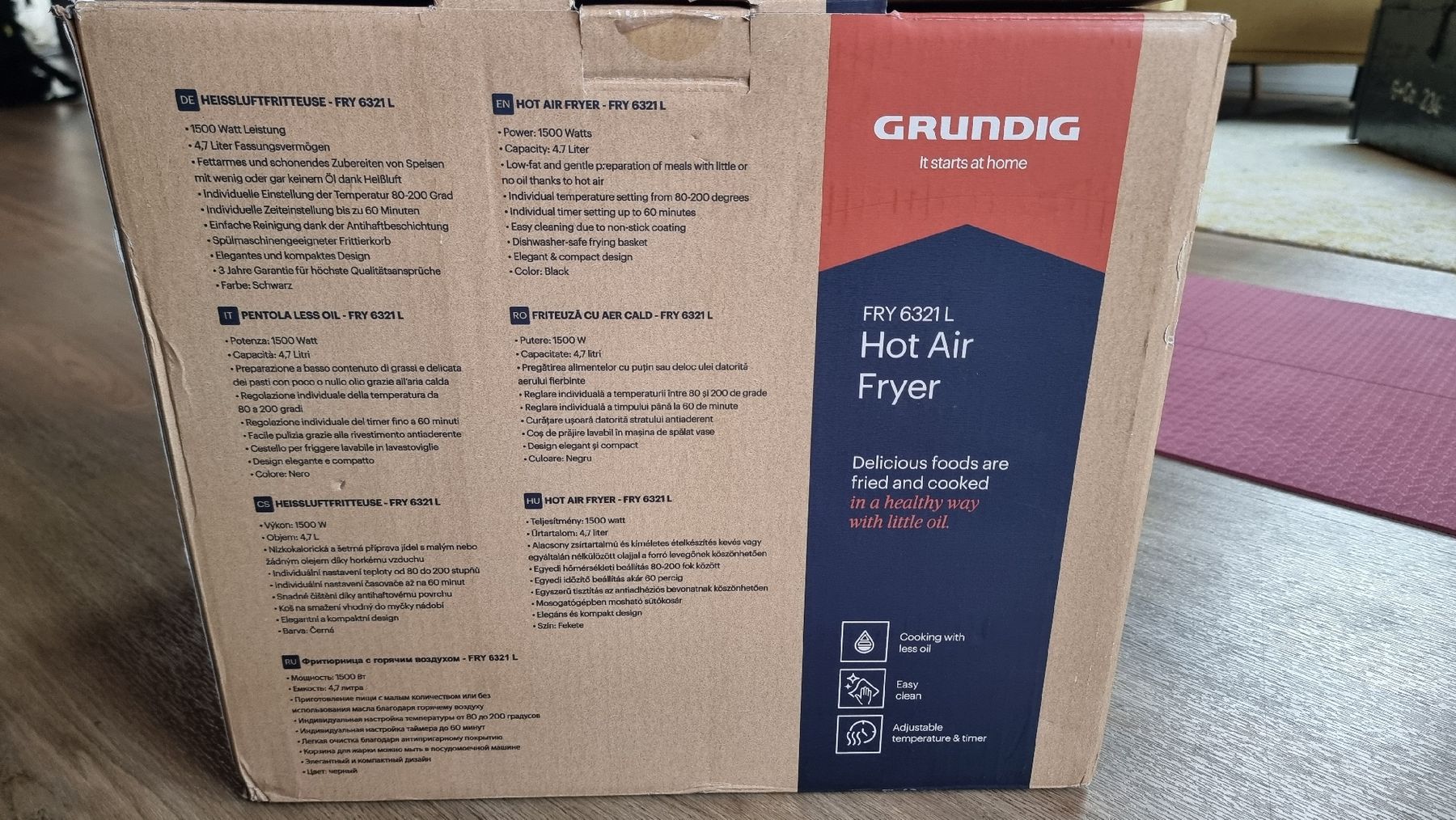 Elettrodomestici da cucina: Airfryer inkl. Backpapierschalen – Nuovo (secondo la descrizione) da Tägerwilen venduto da jalunis 5