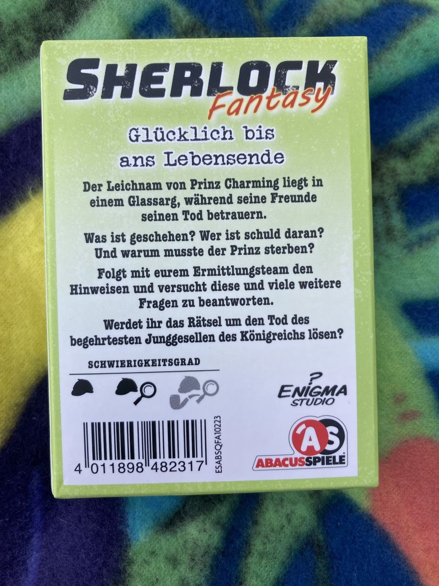 Giochi: Sherlock Spiel , Glücklich bis ans Lebensende – Usato da Emmenbrücke venduto da JJ_89 1