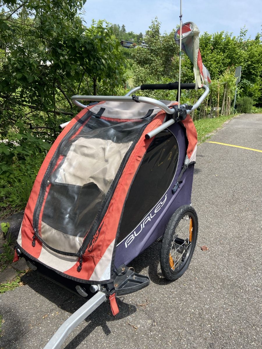 Burley Rimorchi: Fahrrad Anhänger Burley, Einplätzer – Usato da Uetikon am See venduto da sarentio 2