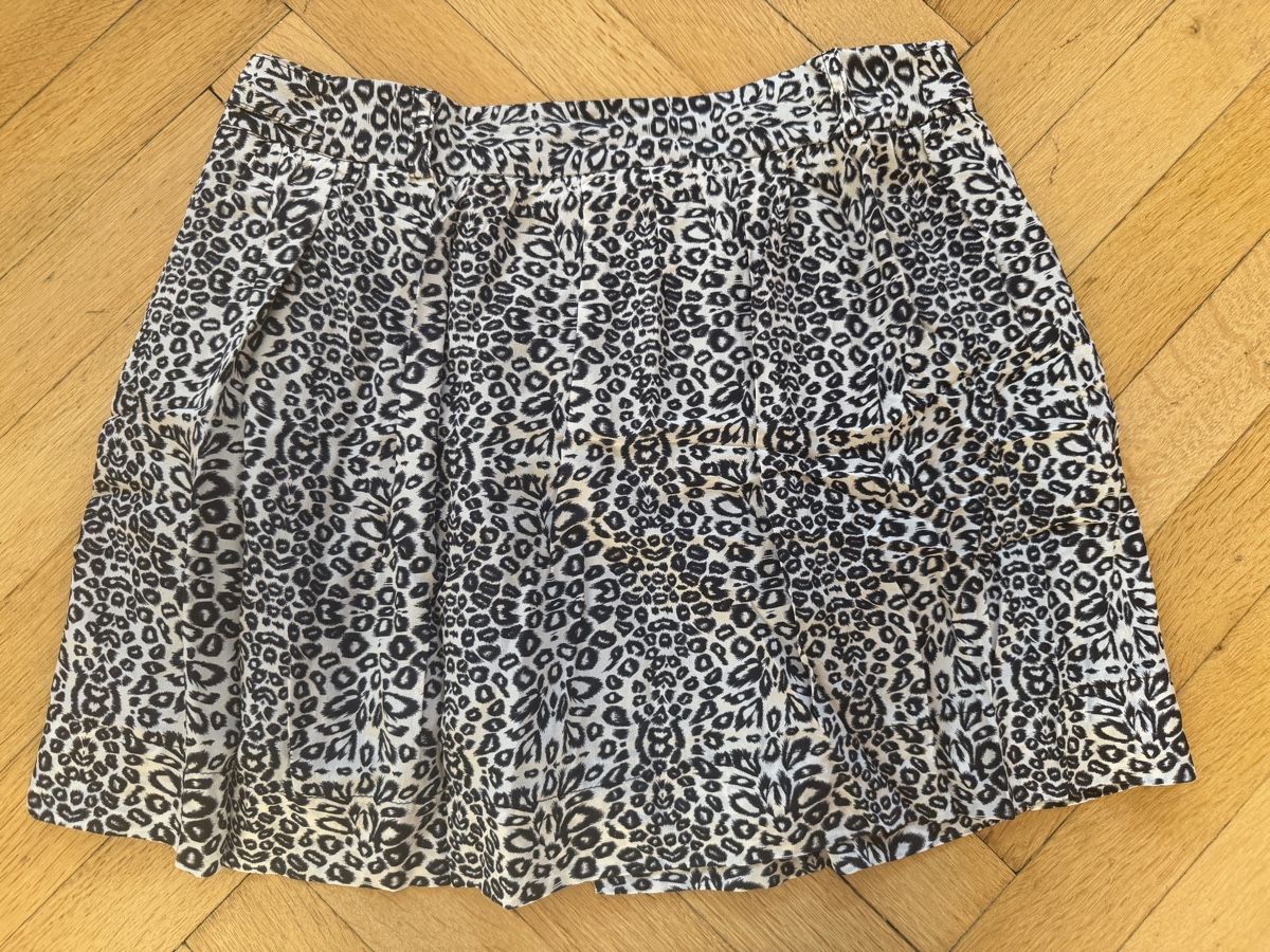Maje Röcke: Jupe Maje léopard soie noir blanc - taille L - comme neuve – Neu (gemäss Beschreibung) aus Lausanne von Stephaniesdressing 7