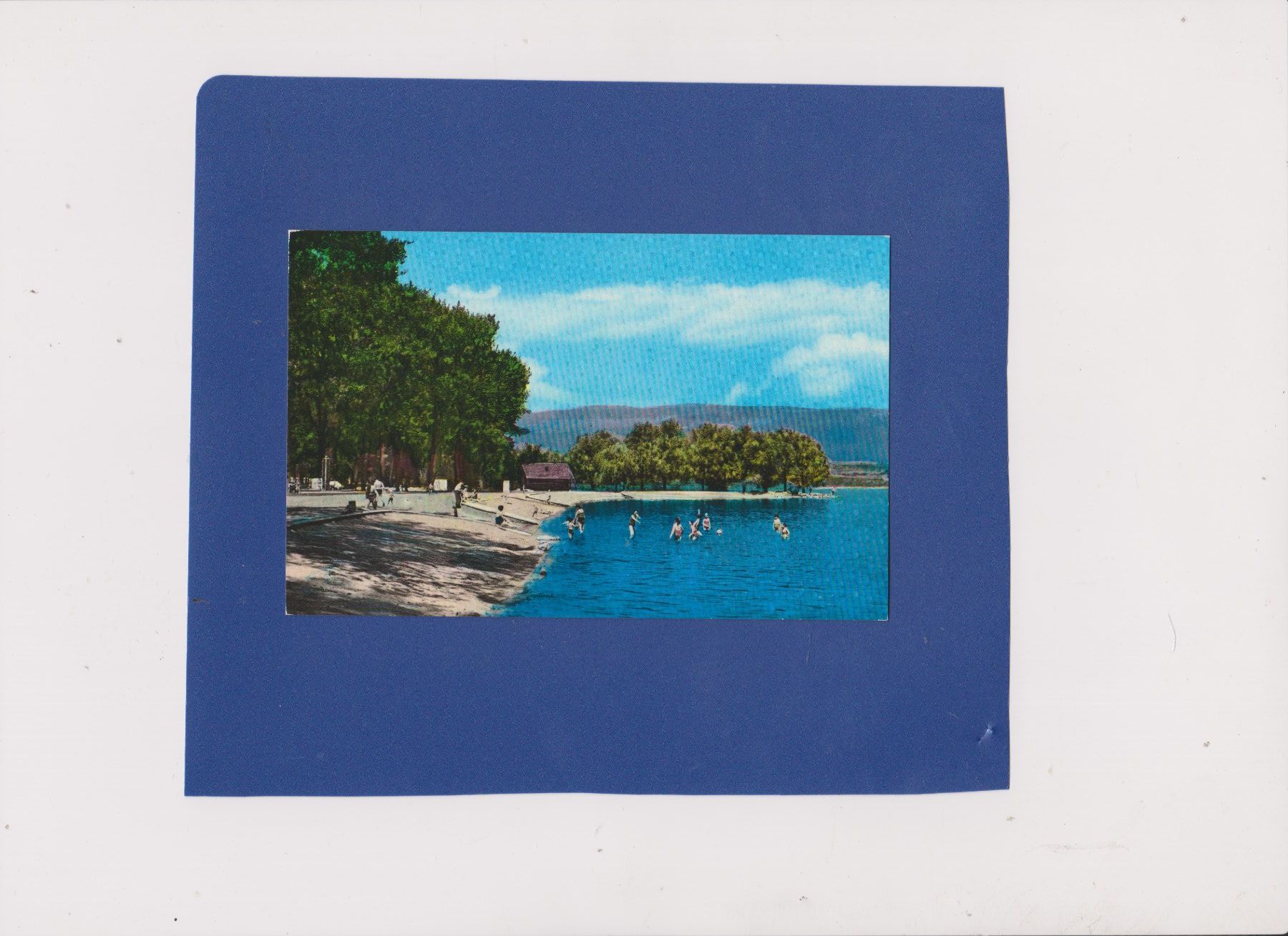 Cartoline postali: Carte postale Yverdon la Plage – Usato da Bex venduto da Canouille