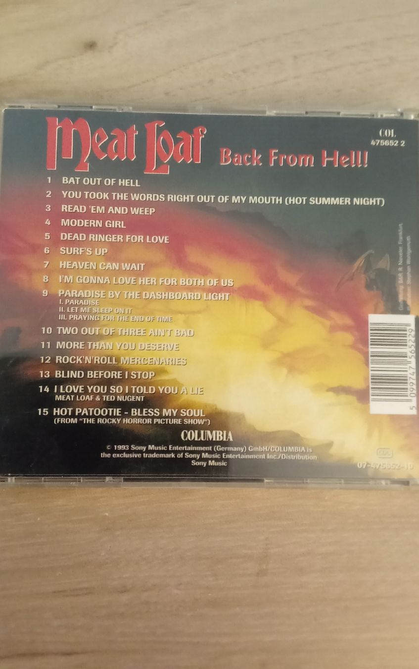 CD: Meist Loaf – Usato da Liebefeld venduto da CD-Urs 1