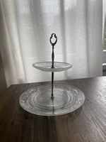 Etagère aus Glas
